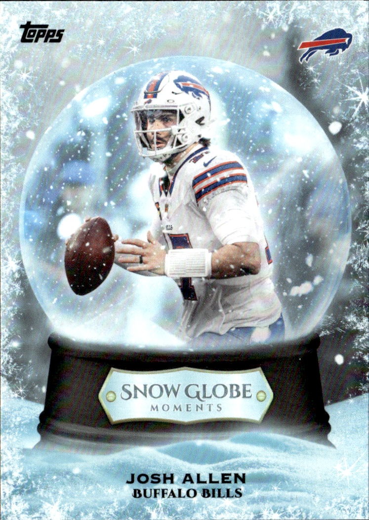 2026 Topps Holiday Josh Allen graded slab