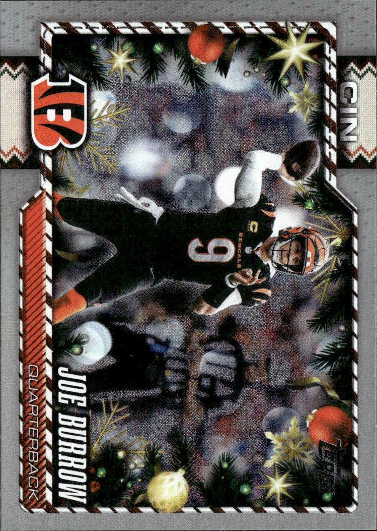 2026 Topps Holiday Joe Burrow graded slab