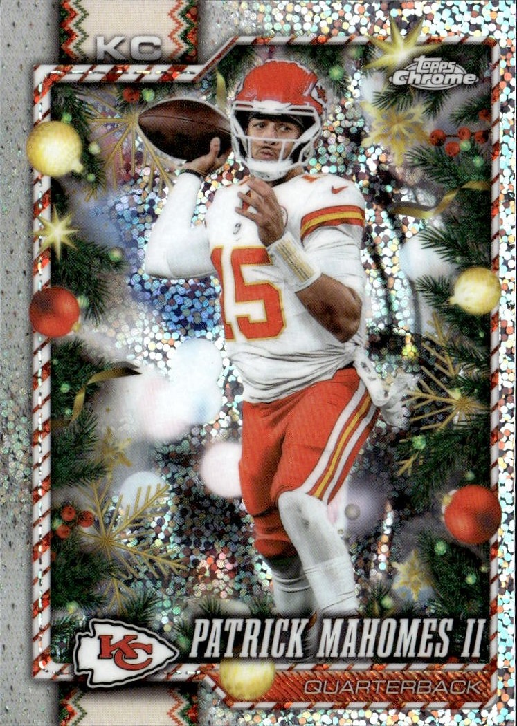 2026 Topps Holiday Patrick Mahomes II graded slab