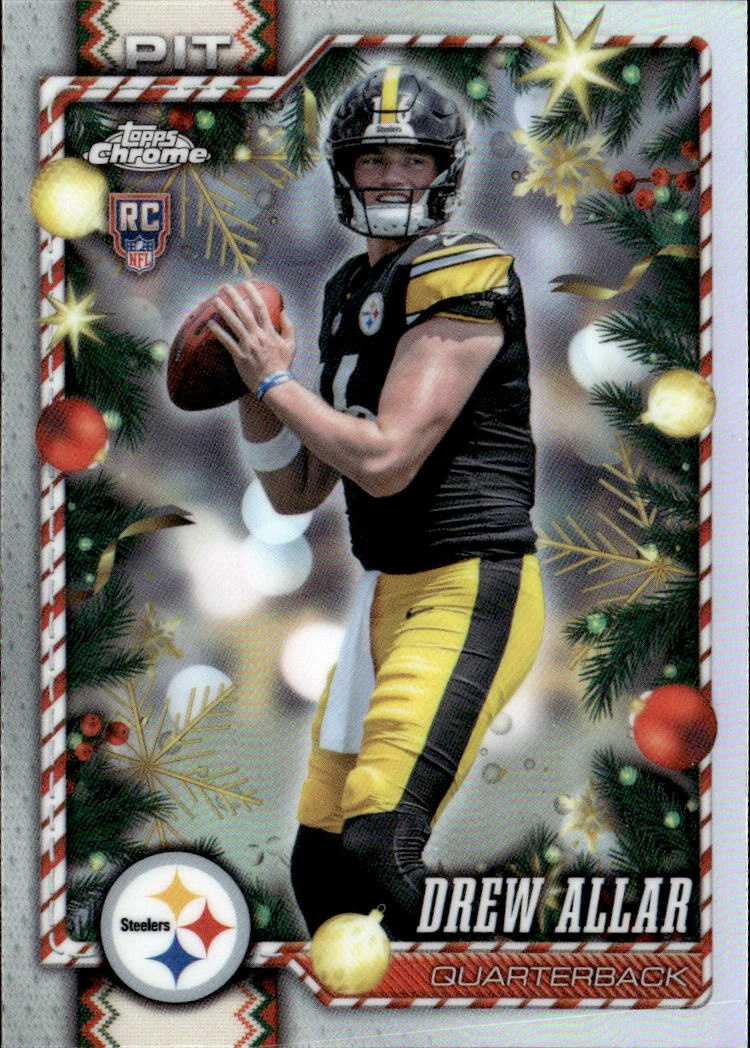 2026 Topps Holiday Drew Allar graded slab