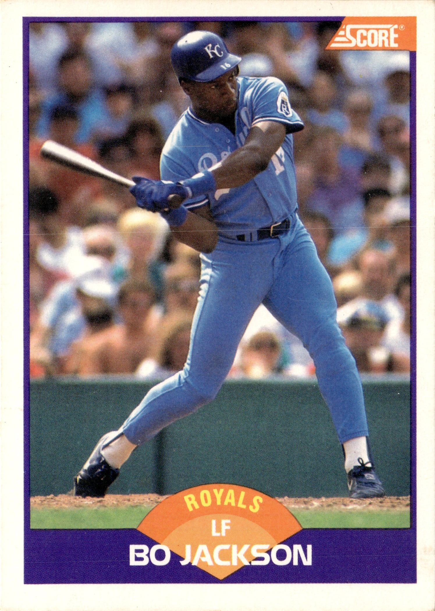 1989 Score Bo Jackson graded slab