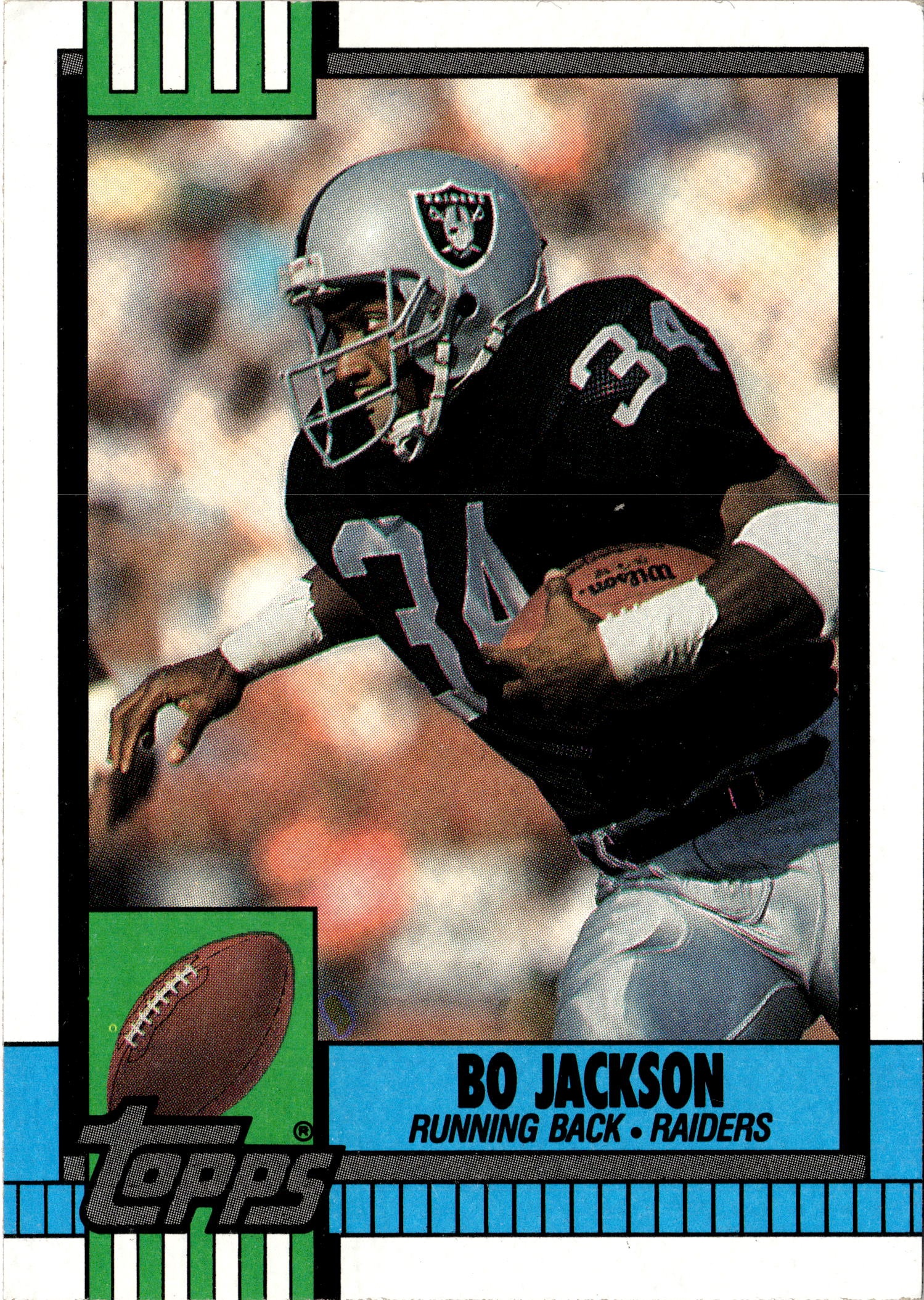 1990 Topps Bo Jackson graded slab