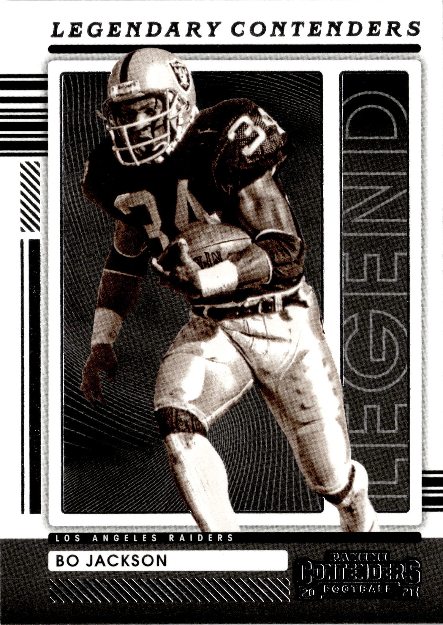 2021 Contenders Bo Jackson graded slab