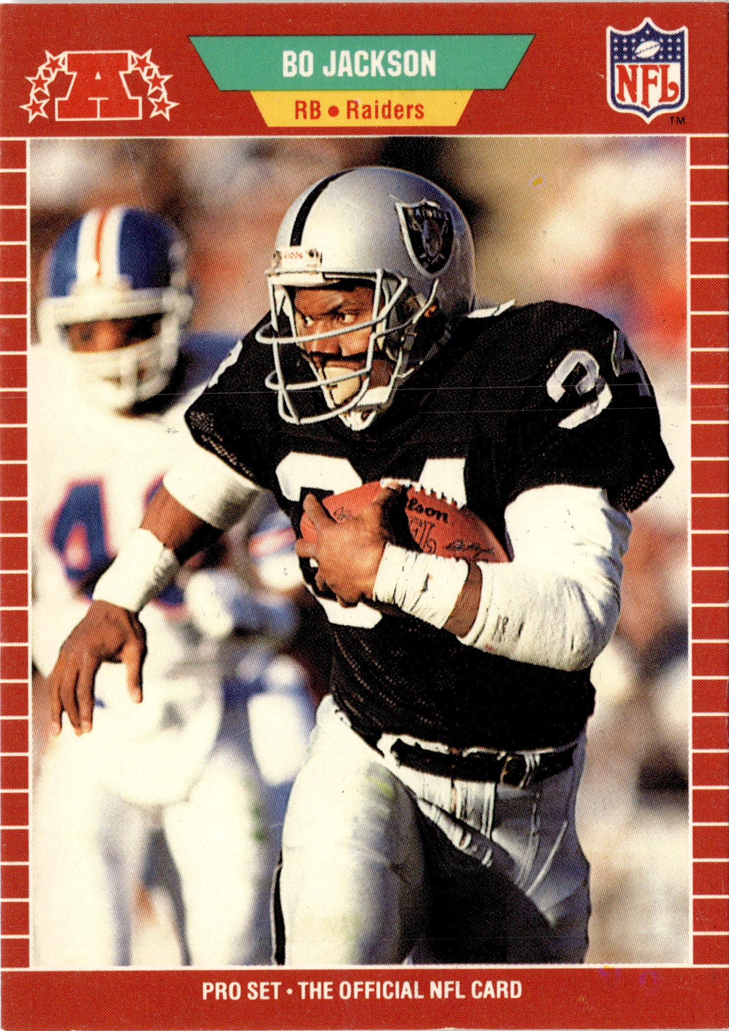 1989 Pro Set Bo Jackson graded slab