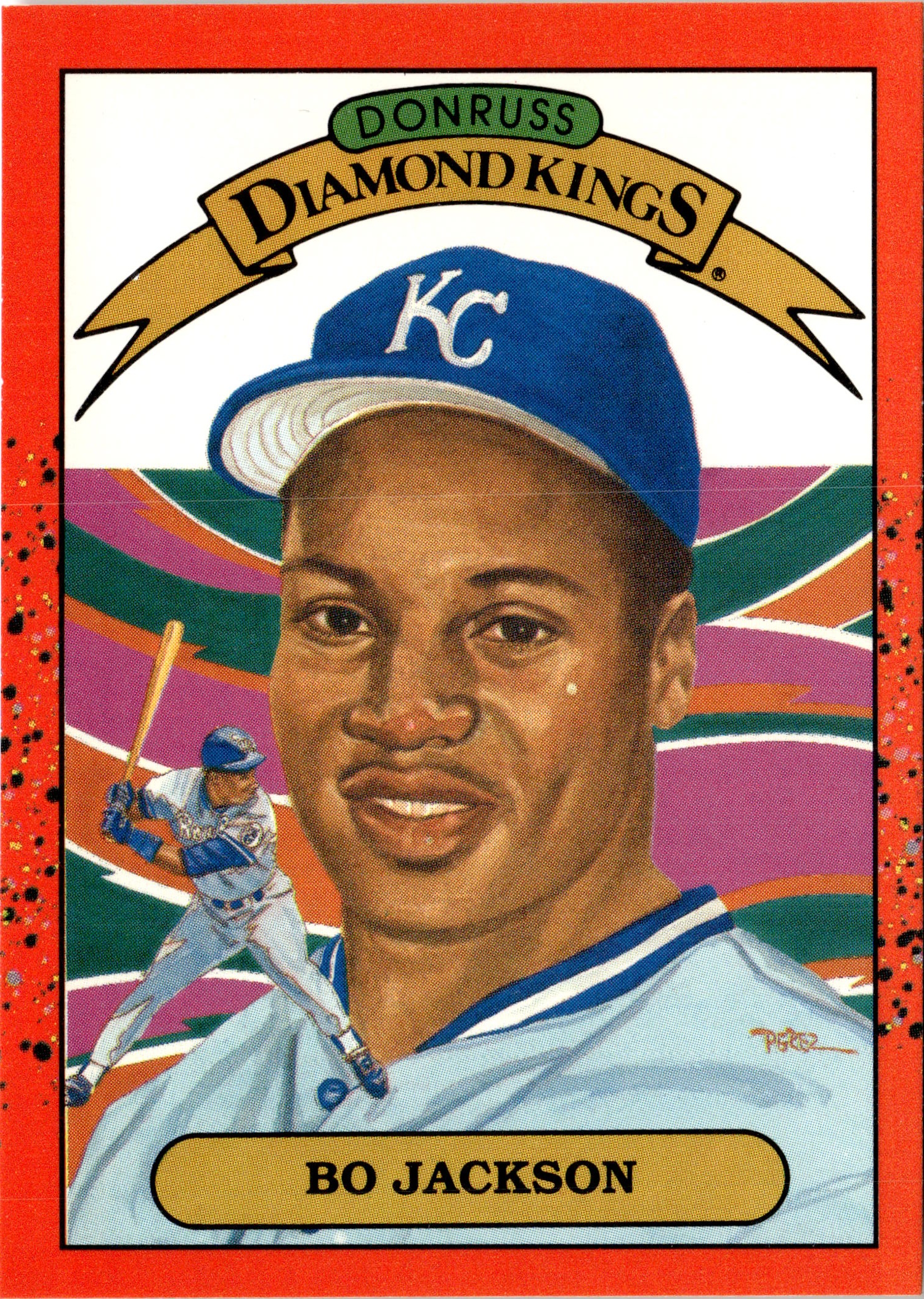 1989 Donruss Bo Jackson graded slab