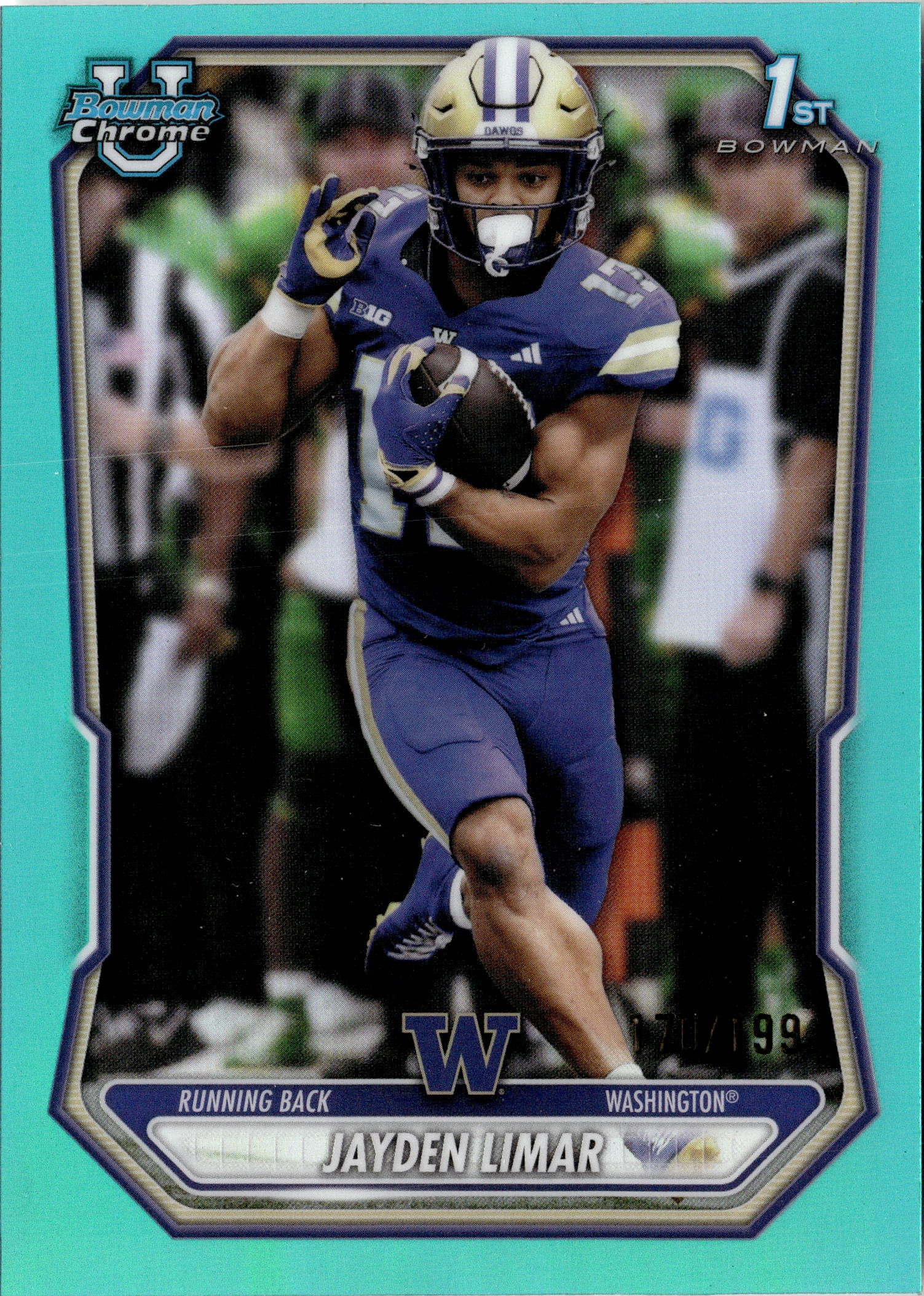 2026 Bowman Chrome U Jayden Limar graded slab
