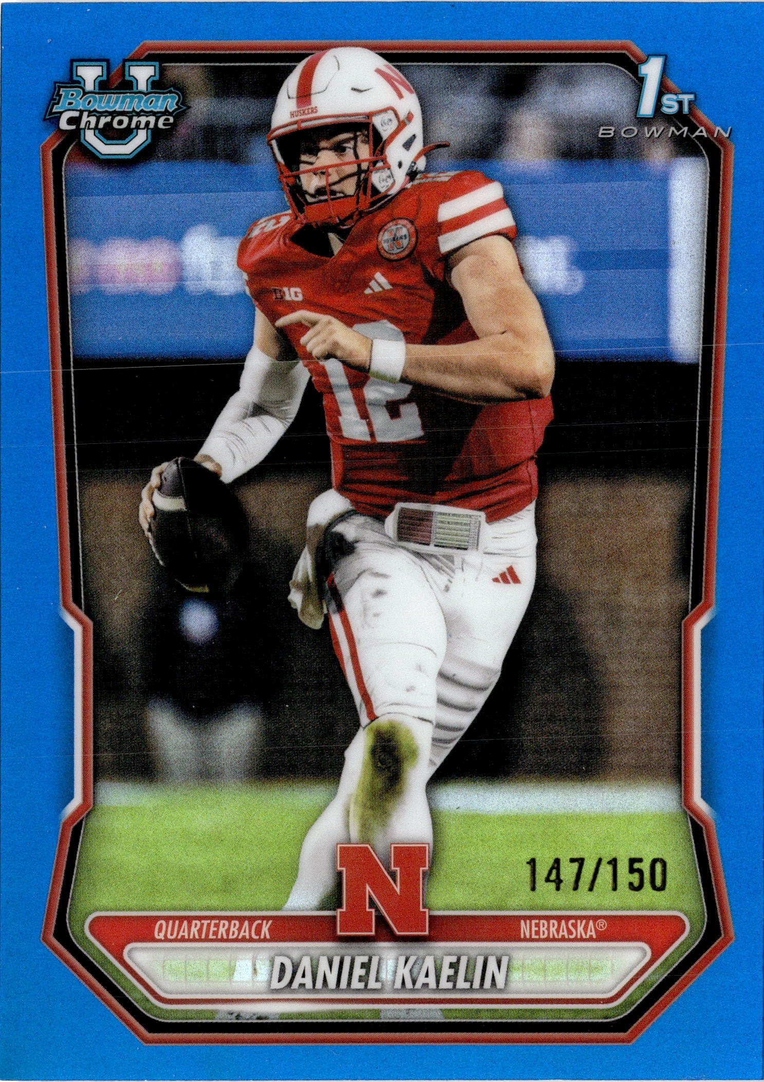 2026 Bowman Chrome U Daniel Kaelin graded slab