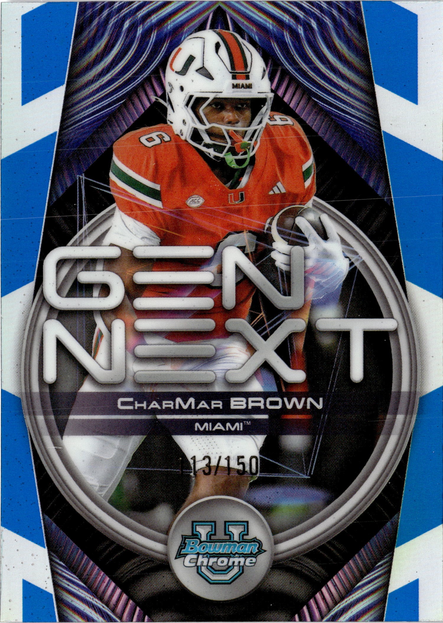 2026 Bowman Chrome U Charmar Brown graded slab