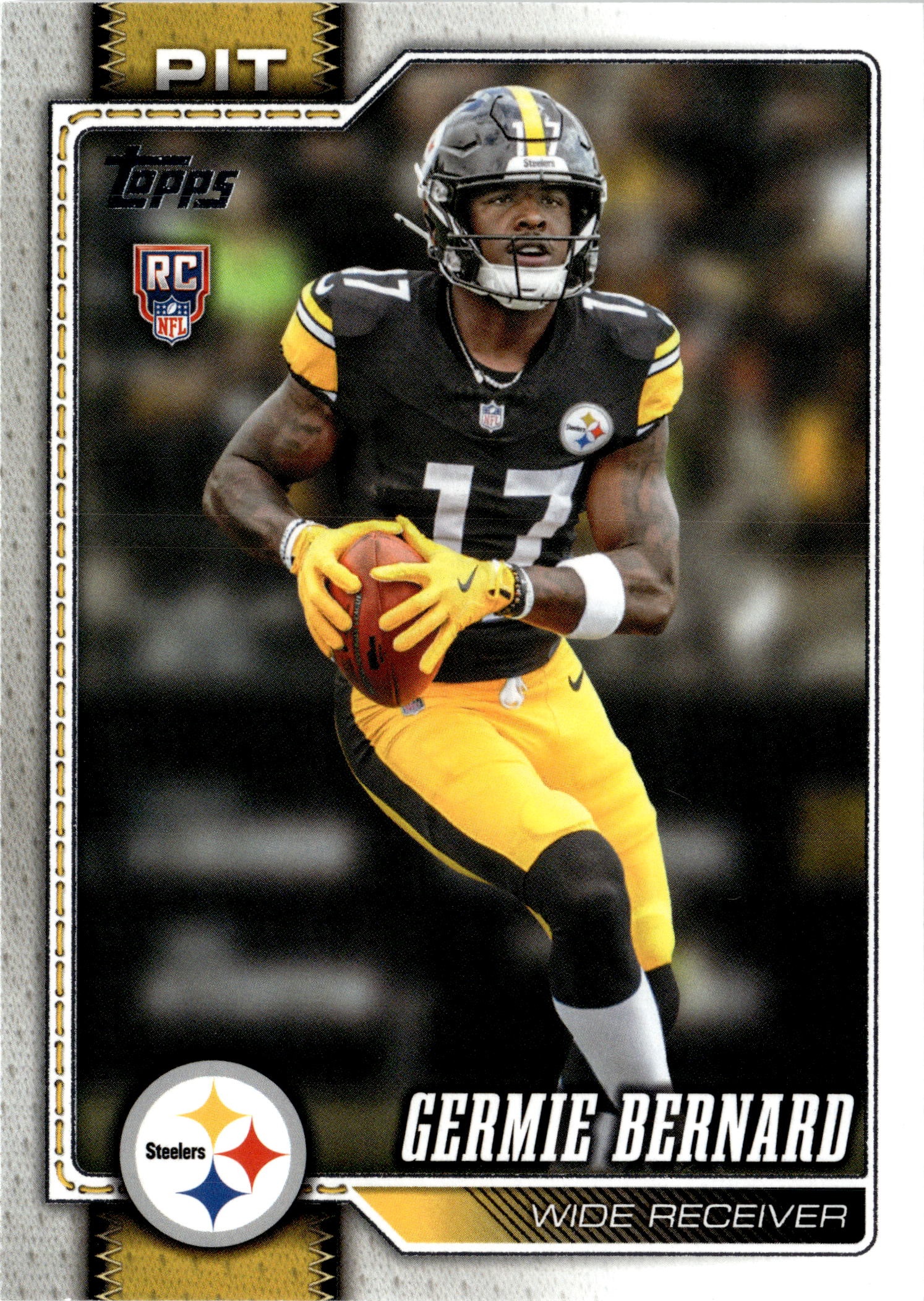 2026 Topps Germie Bernard graded slab