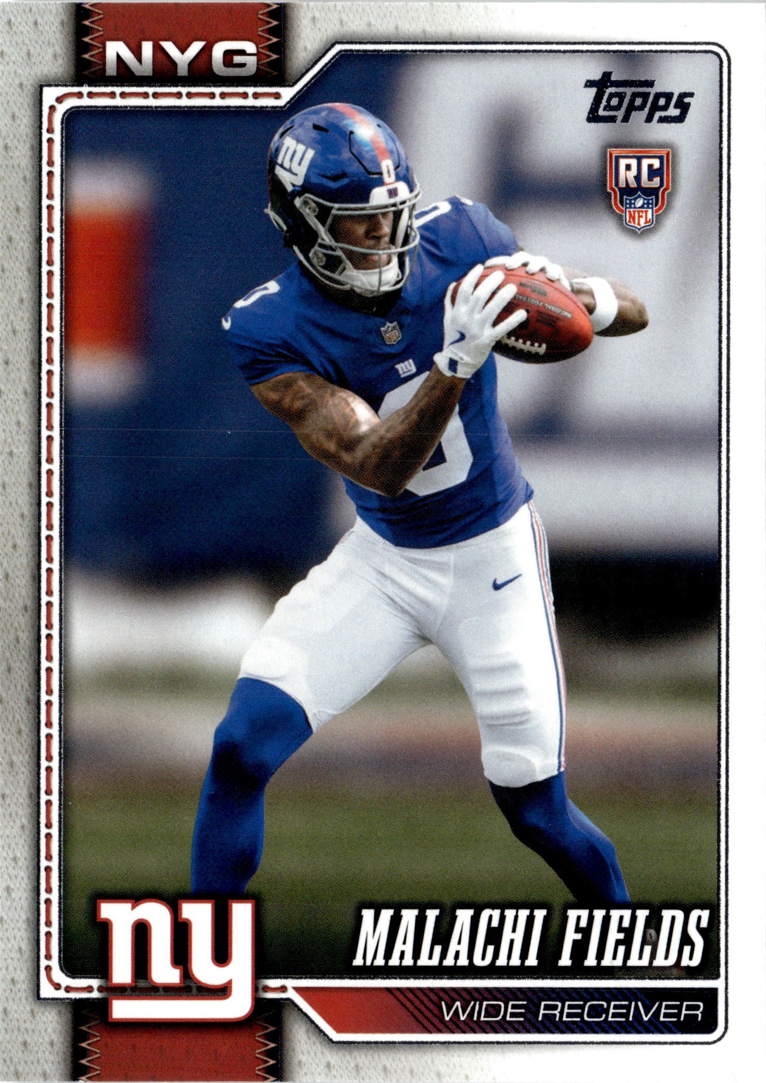 2026 Topps Malachi Fields graded slab