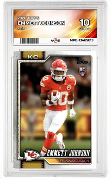 2026 TOPPS #313 EMMETT JOHNSON MPE 10 GEM/MT — graded card up for auction