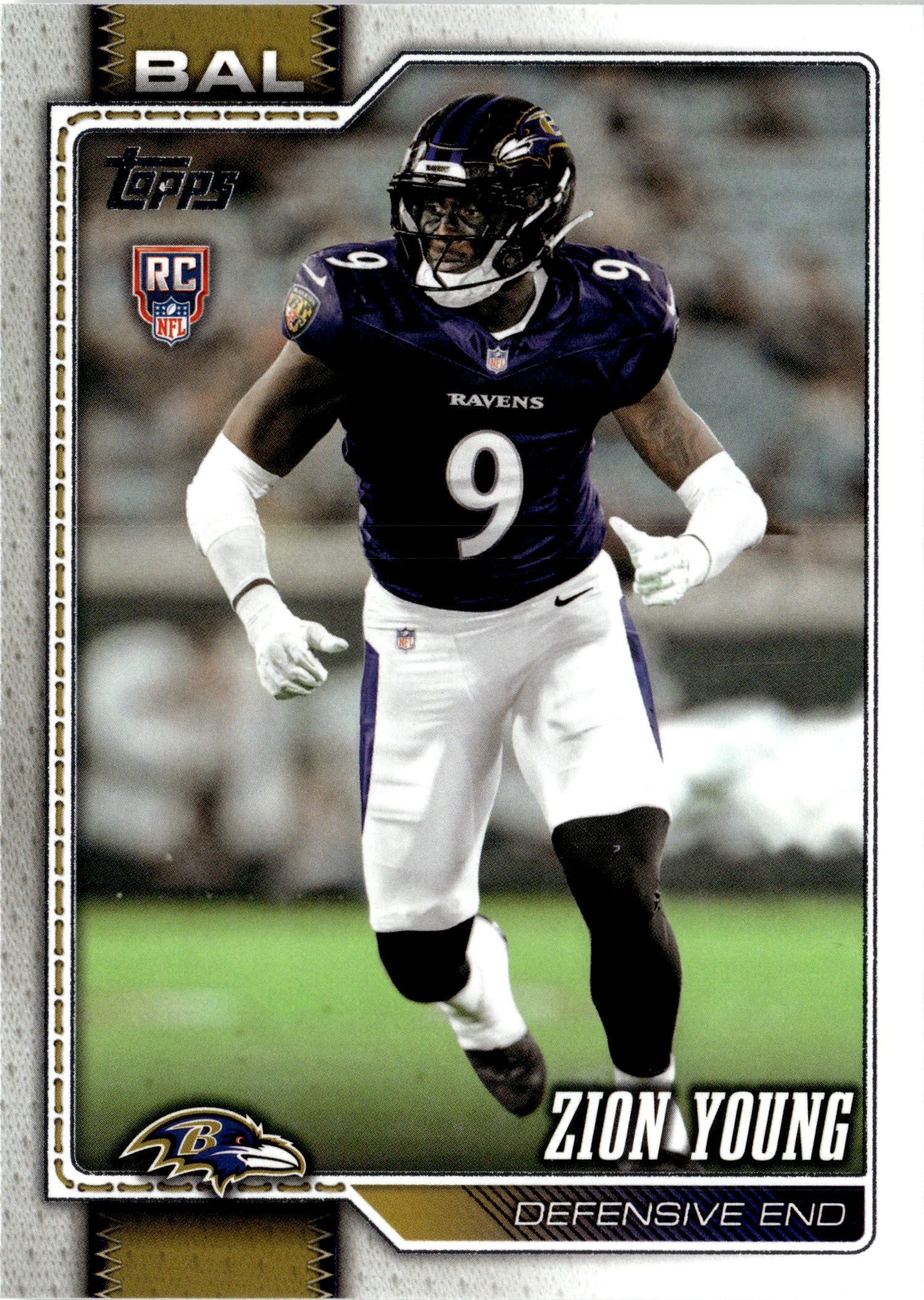 2026 Topps Zion Young graded slab