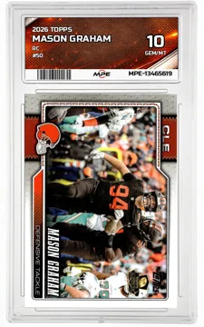 2026 TOPPS RC #50 MASON GRAHAM MPE 10 GEM/MT — graded card up for auction