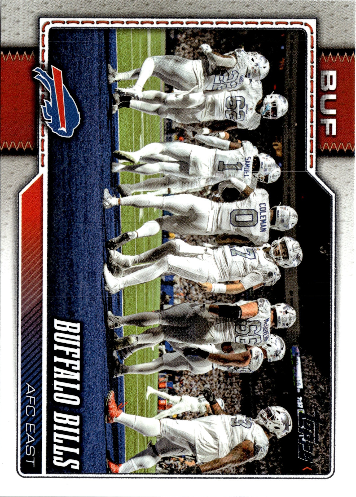 2026 Topps Buffalo Bills graded slab