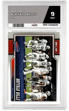 2026 TOPPS #279 BUFFALO BILLS MPE 9 MINT — graded card up for auction