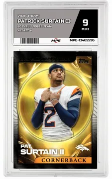 2026 TOPPS 2025 ALL TOPPS TEAM #25ATT-4 PATRICK SURTAIN II MPE 9 MINT — graded card up for auction