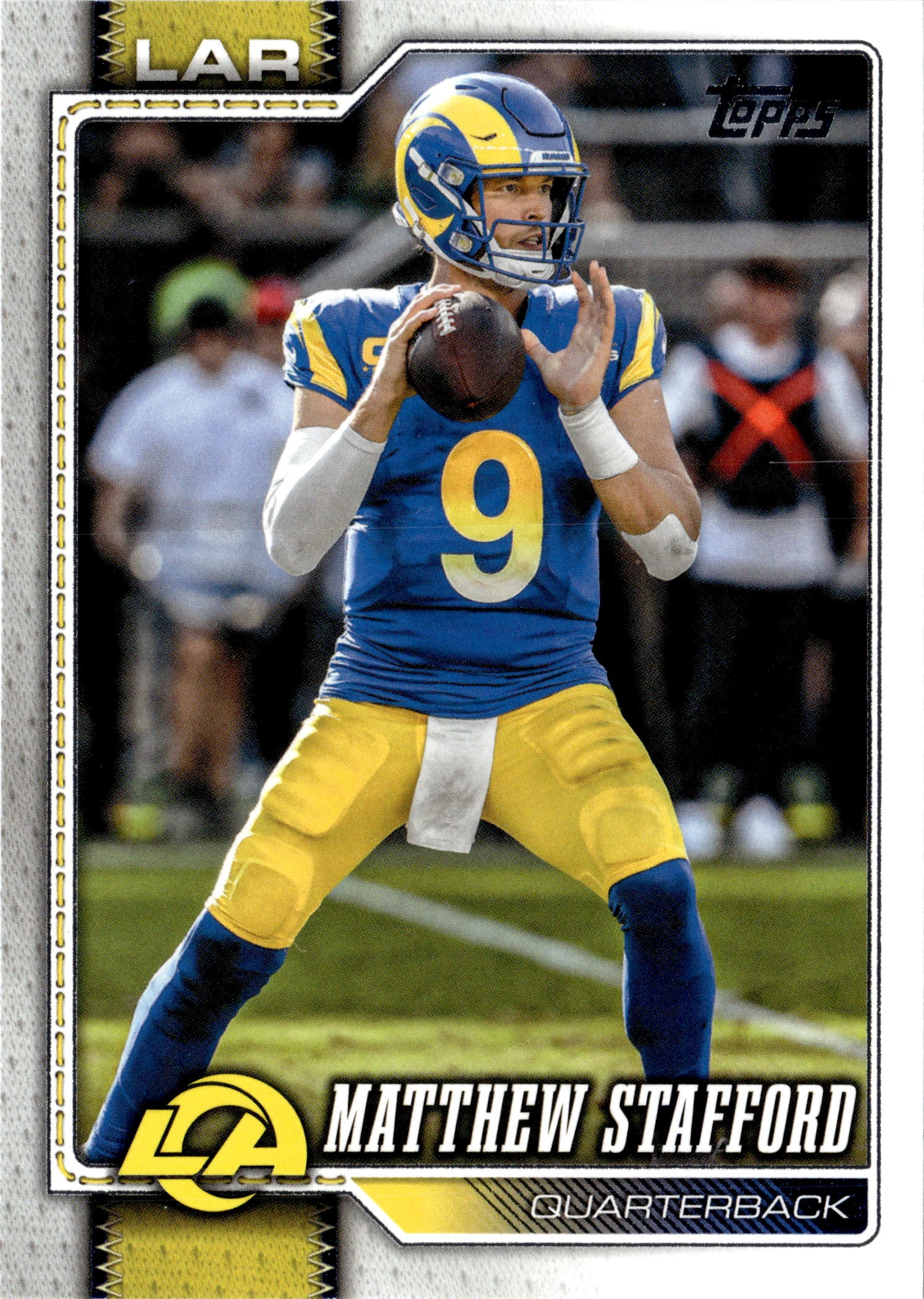2026 Topps Matthew Stafford graded slab