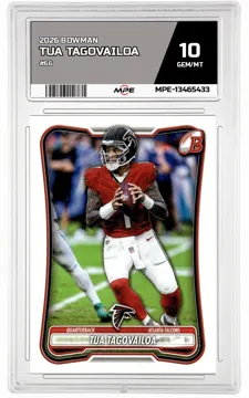 2026 BOWMAN #66 TUA TAGOVAILOA MPE 10 GEM/MT — graded card up for auction