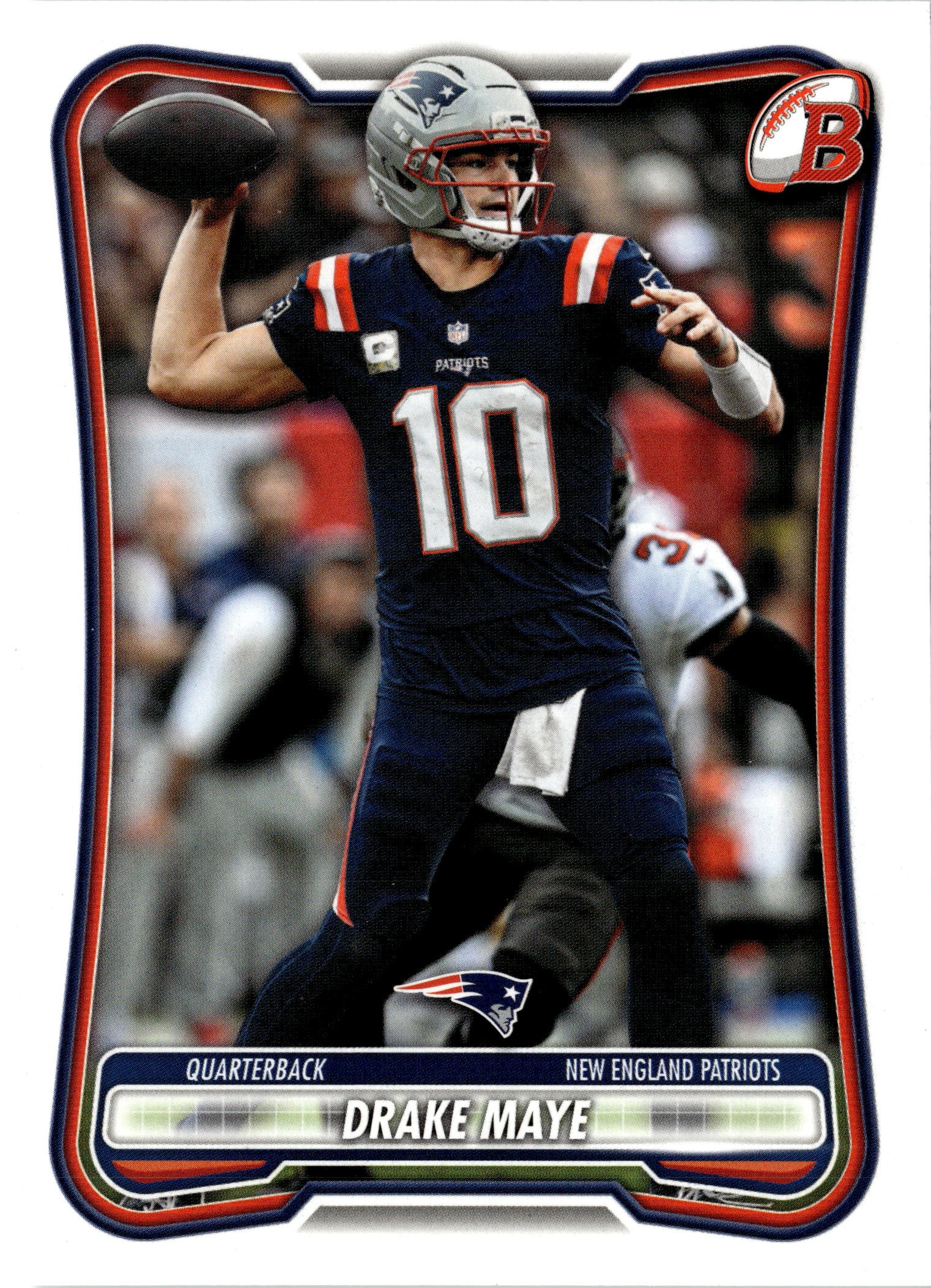 2026 Bowman Drake Maye graded slab