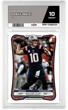 2026 BOWMAN #72 DRAKE MAYE MPE 10 GEM/MT — graded card up for auction