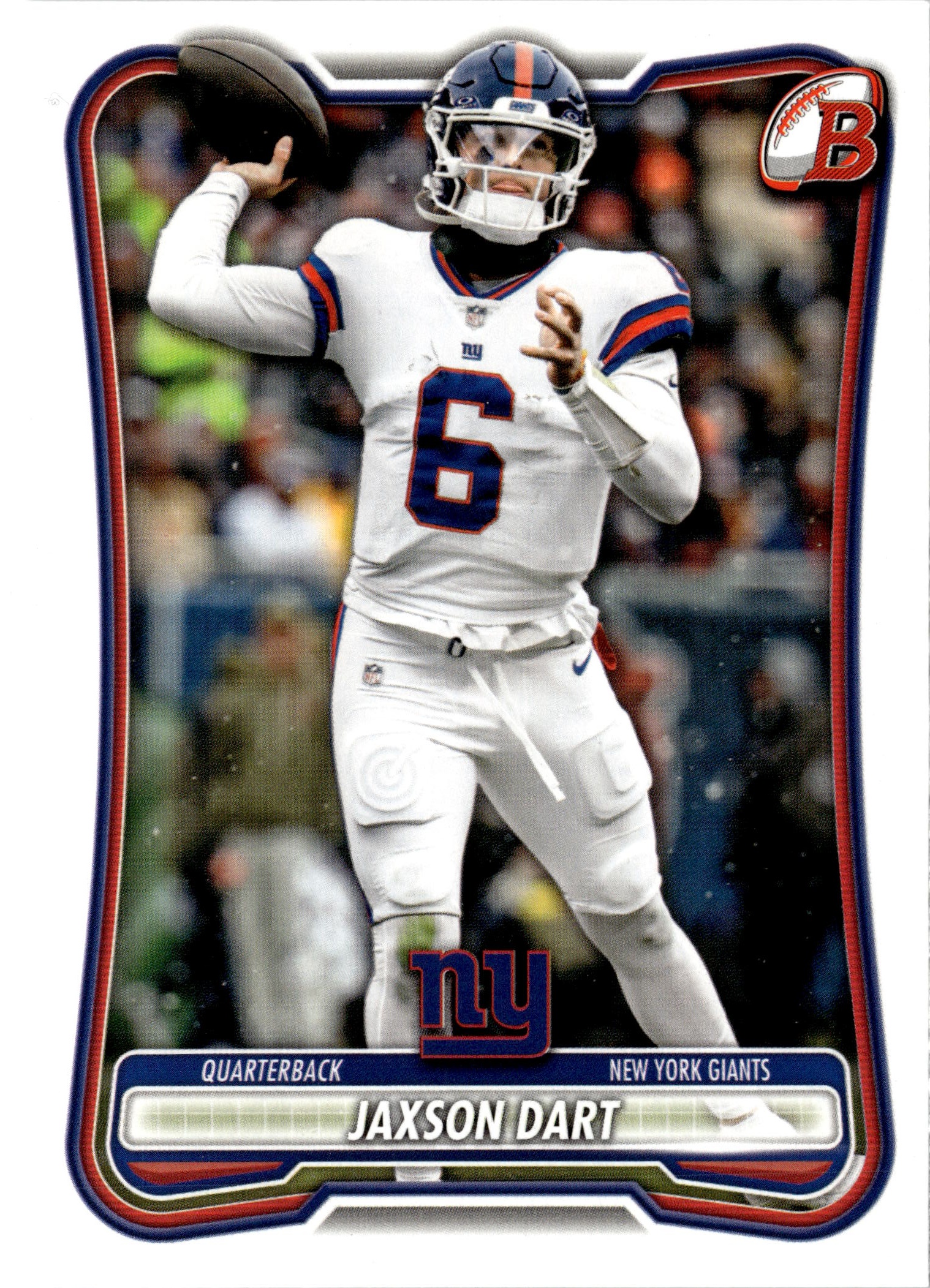 2026 Bowman Jaxson Dart graded slab