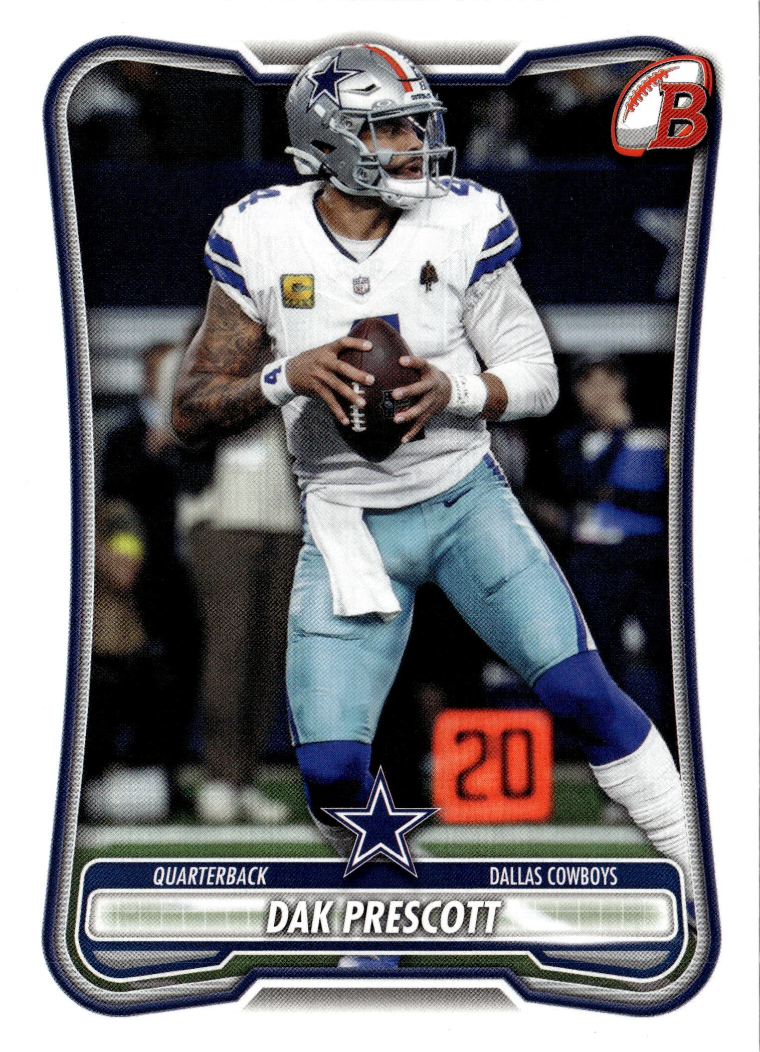 2026 Bowman Dak Prescott graded slab