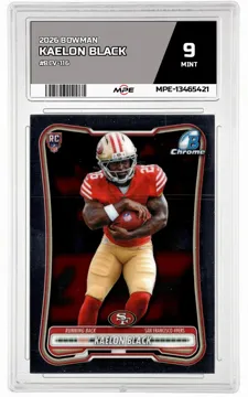 2026 BOWMAN #BCV-116 KAELON BLACK MPE 9 MINT — graded card up for auction