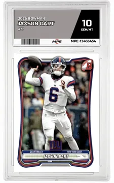 2026 BOWMAN #77 JAXSON DART MPE 10 GEM/MT — graded card up for auction