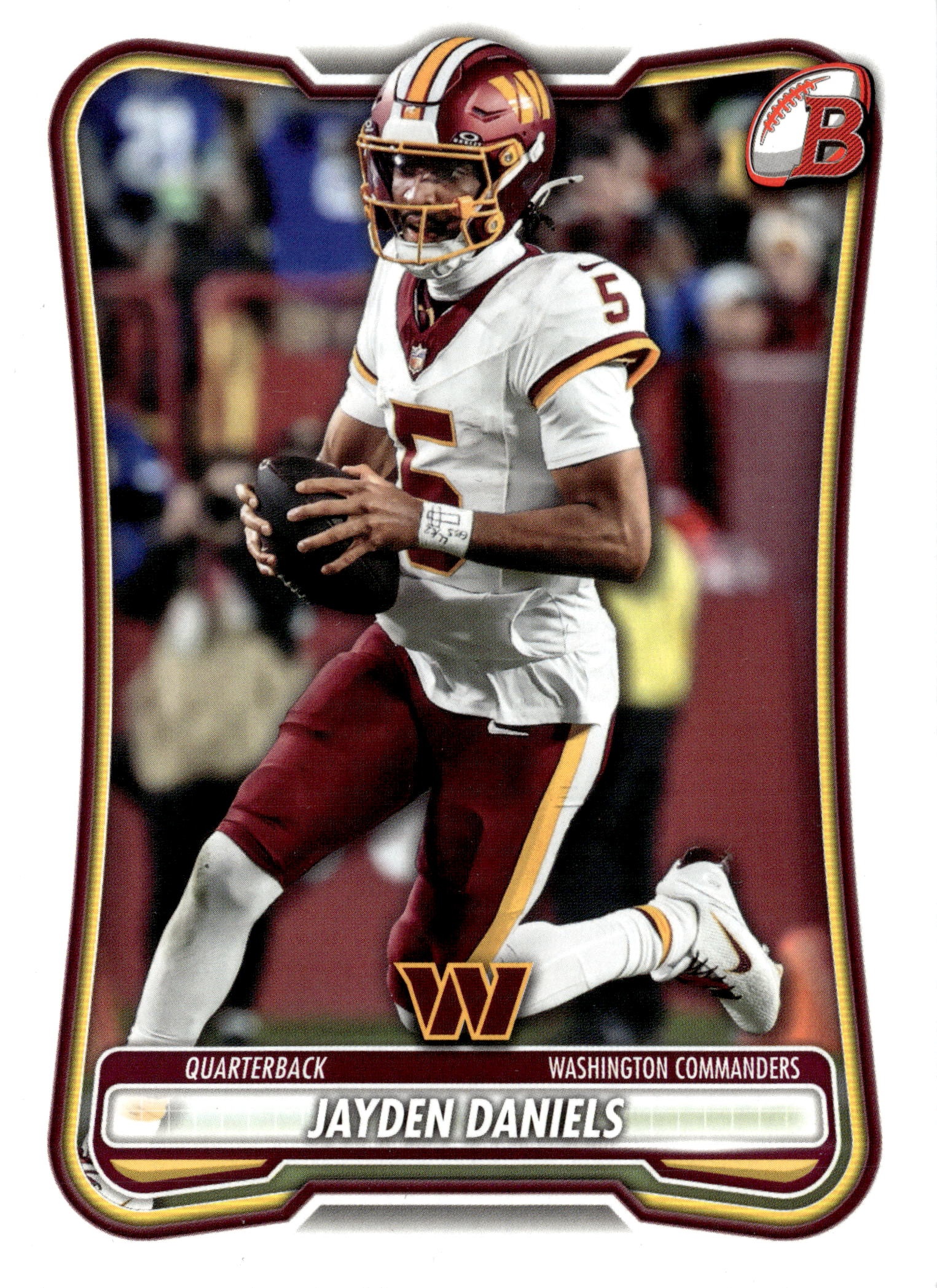 2026 Bowman Jayden Daniels graded slab