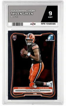 2026 BOWMAN CHROME #BCV-113 TAYLEN GREEN MPE 9 MINT — graded card up for auction