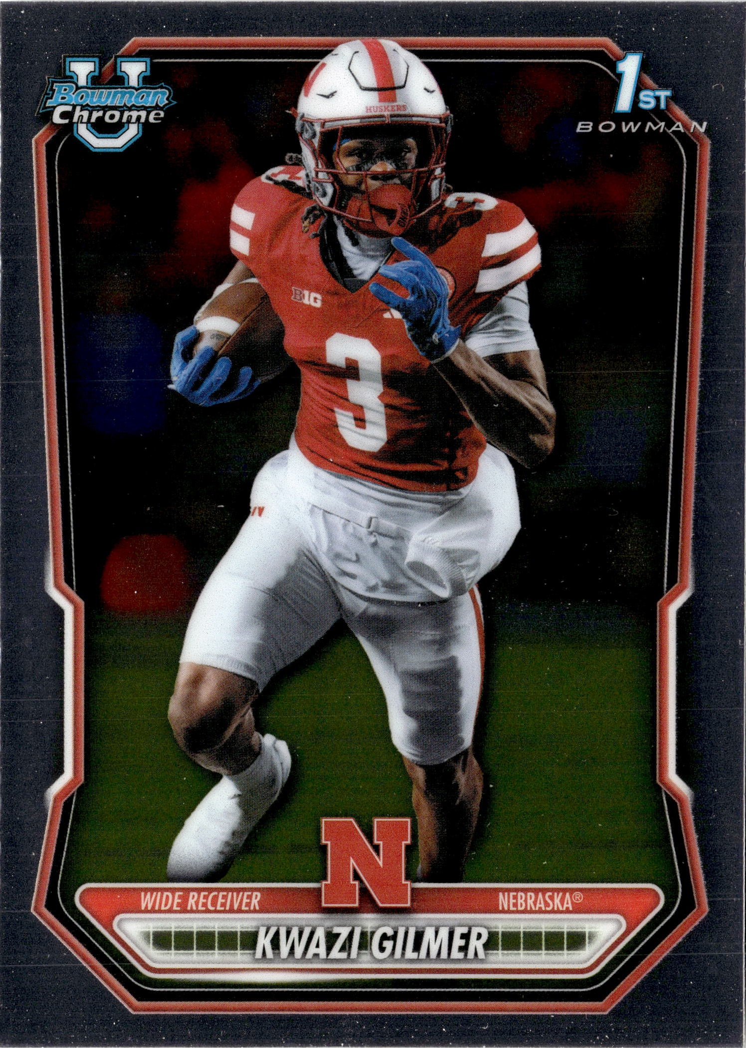 2026 Bowman Chrome U Kwazi Gilmer graded slab