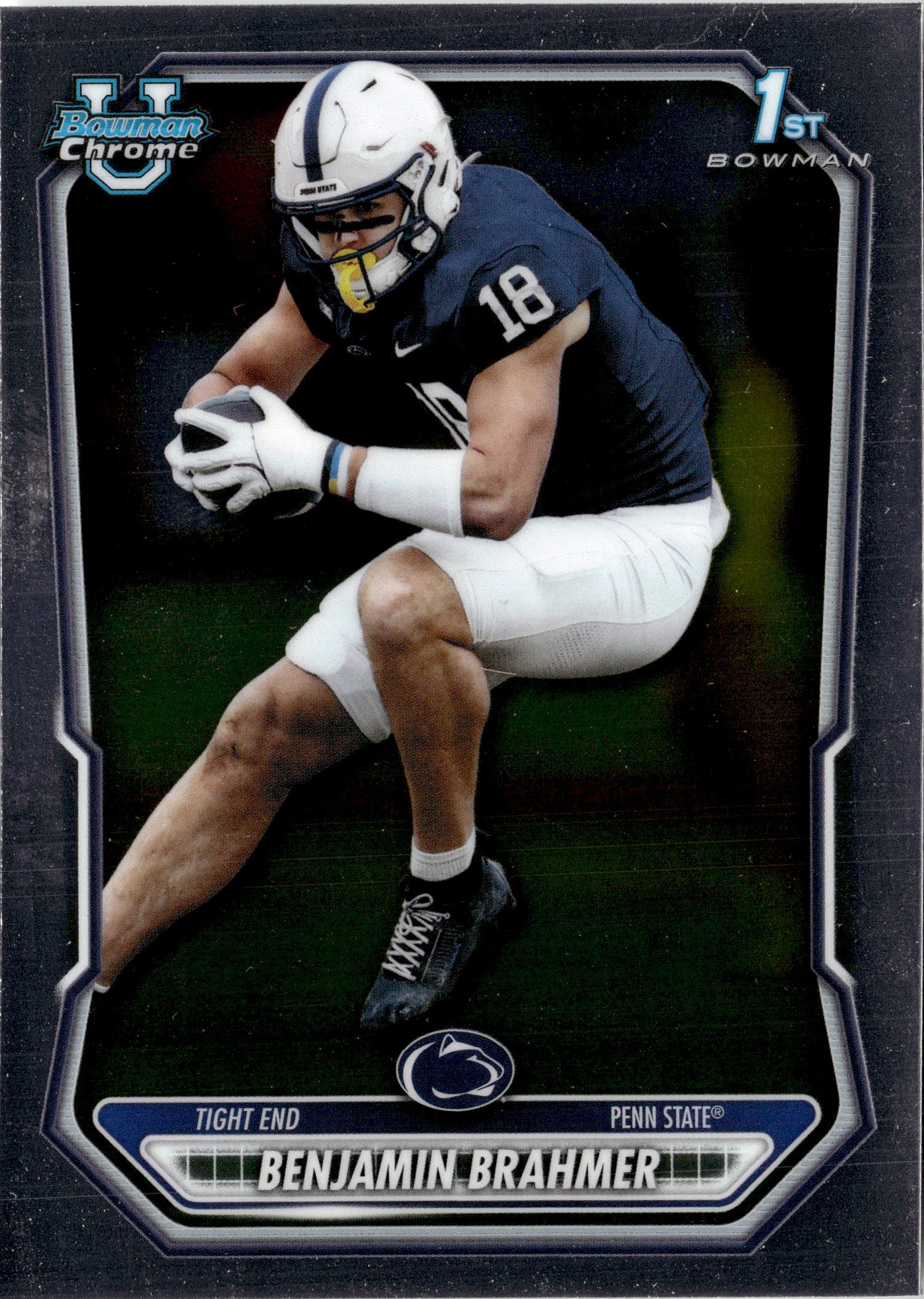 2026 Bowman Chrome U Benjamin Brahmer graded slab