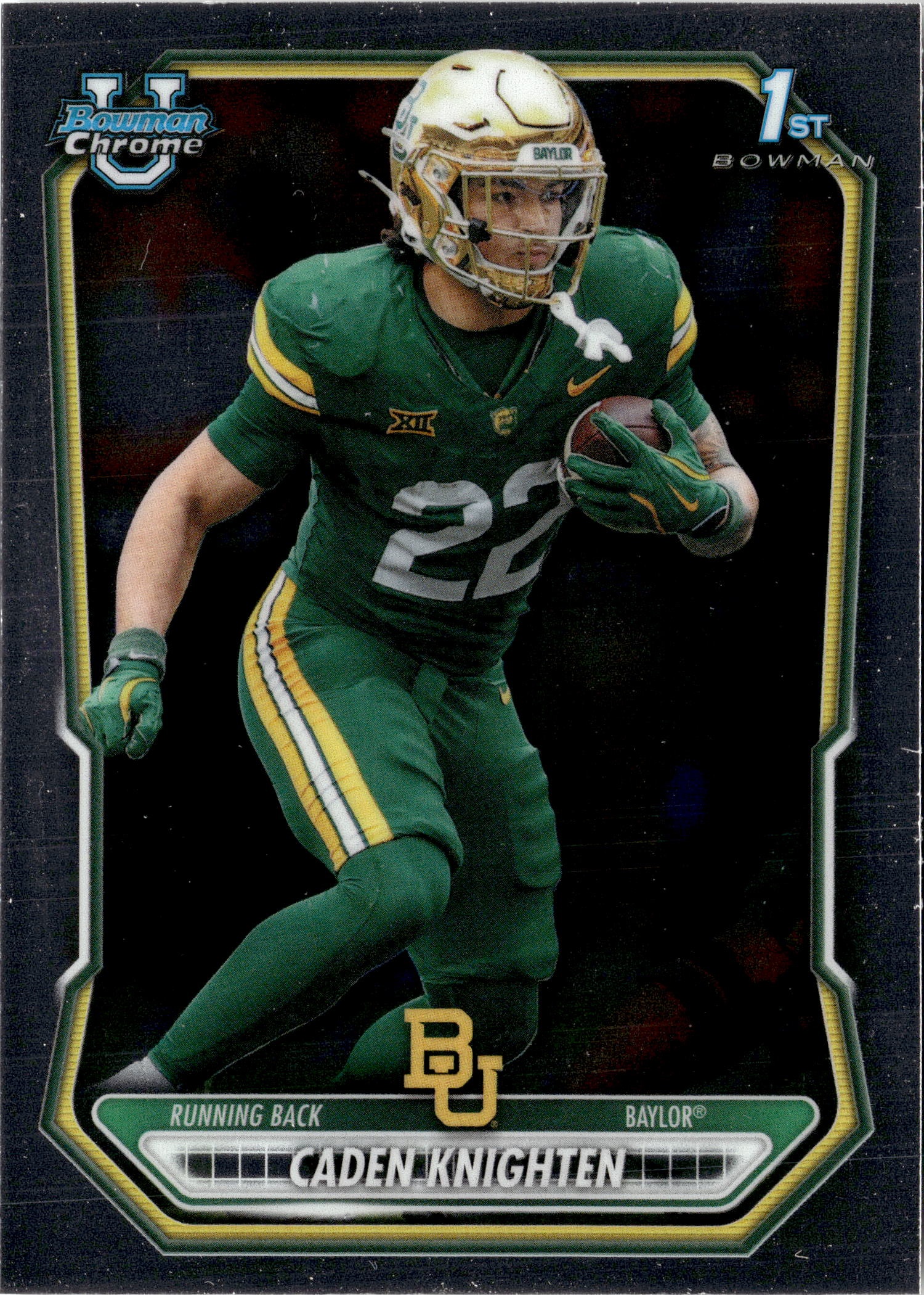 2026 Bowman Chrome U Caden Knighten graded slab