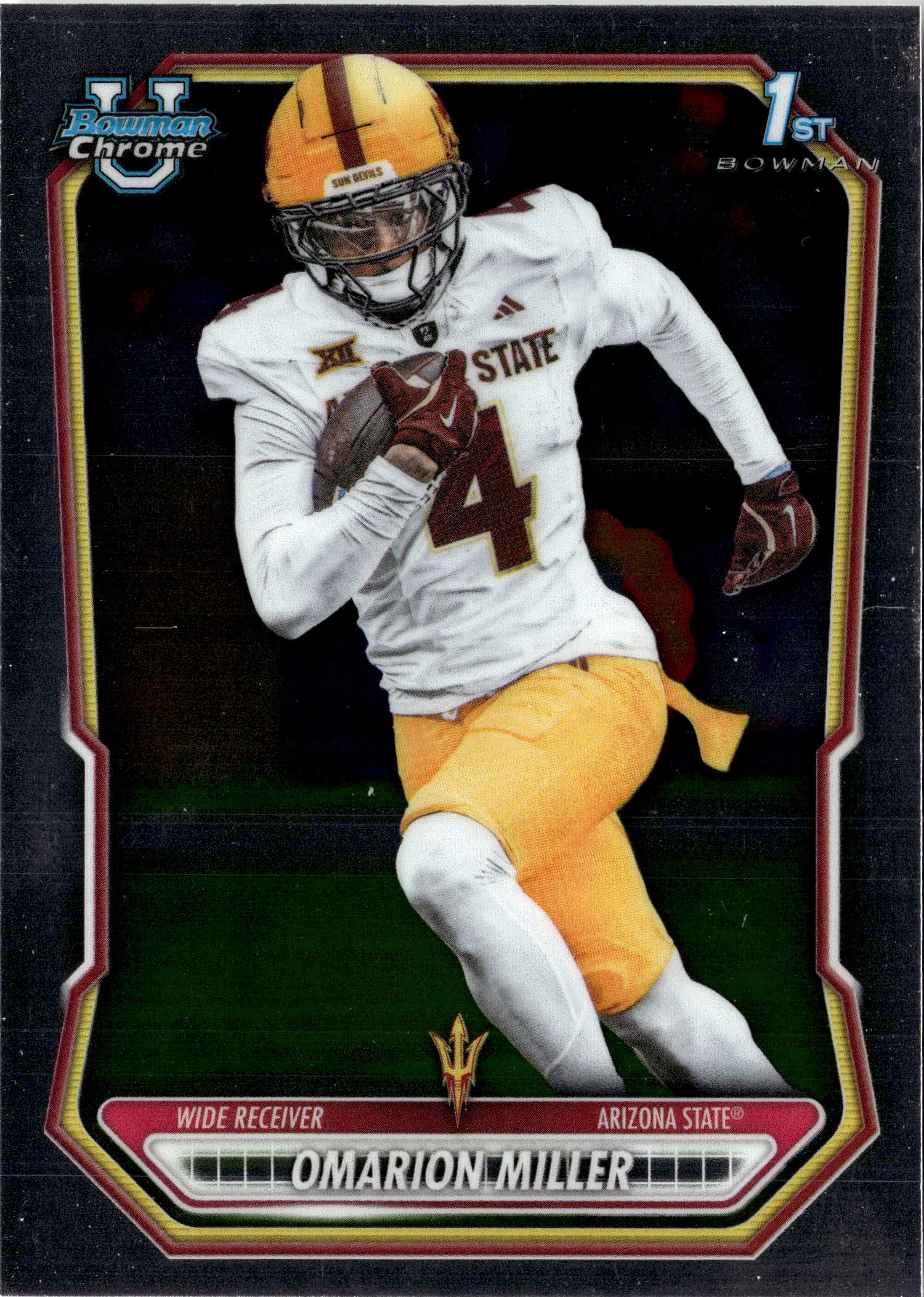 2026 Bowman Chrome U Omarion Miller graded slab