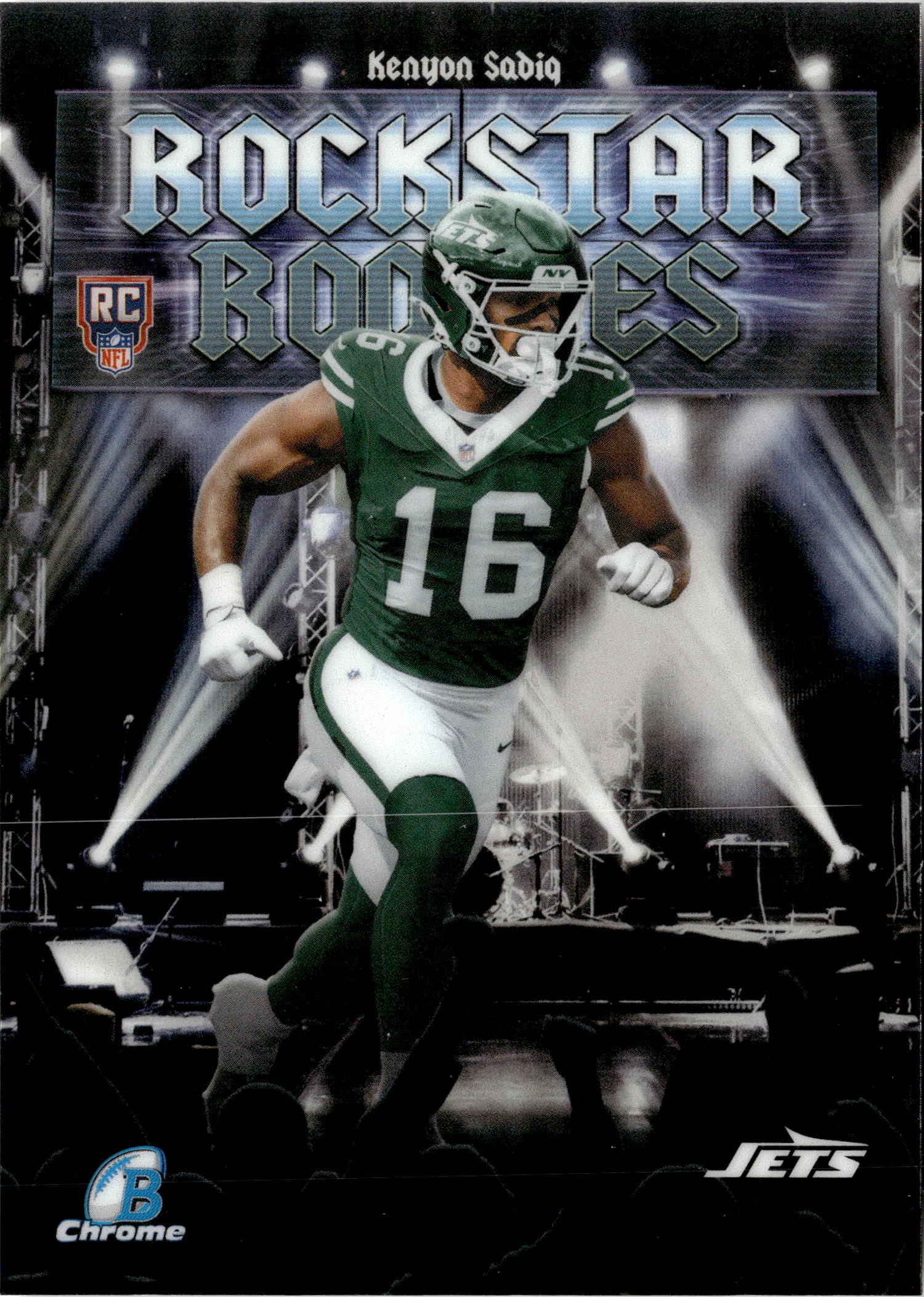 2026 Bowman Chrome Kenyon Sadiq graded slab