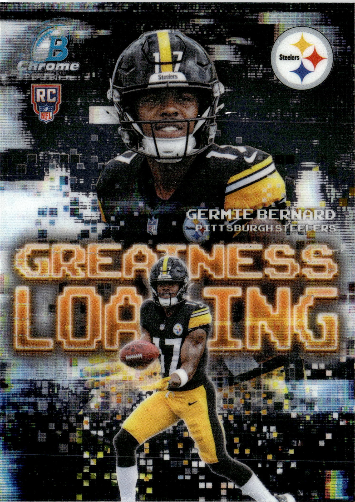 2026 Bowman Chrome Germie Bernard graded slab