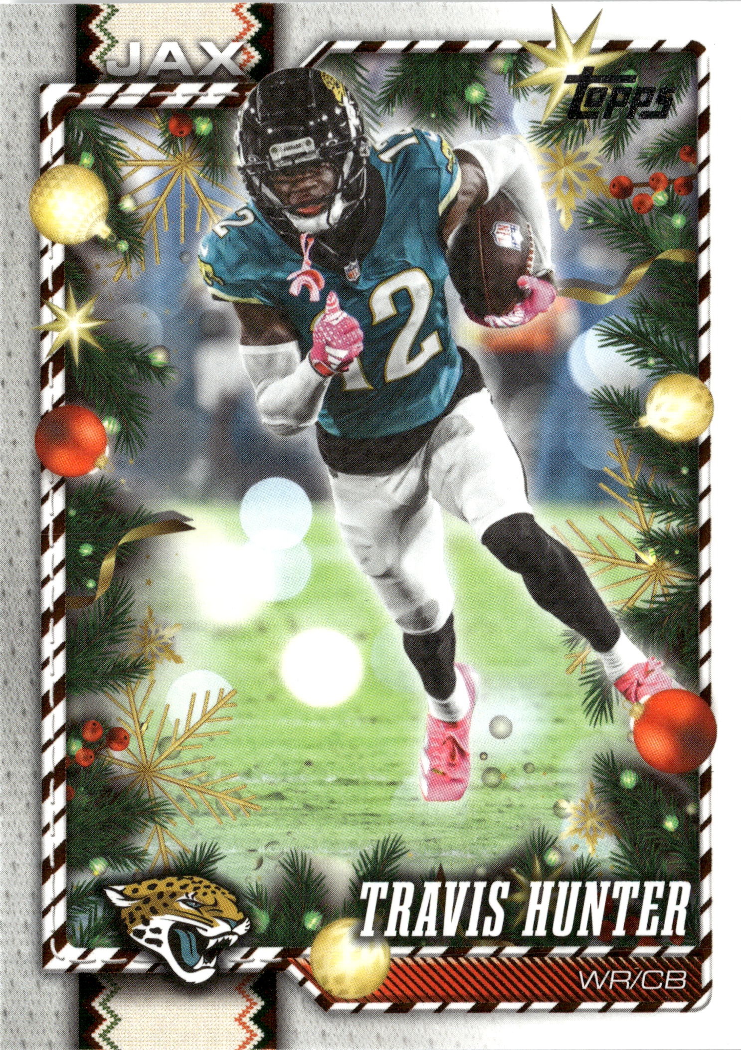 2026 Topps Holiday Travis Hunter graded slab