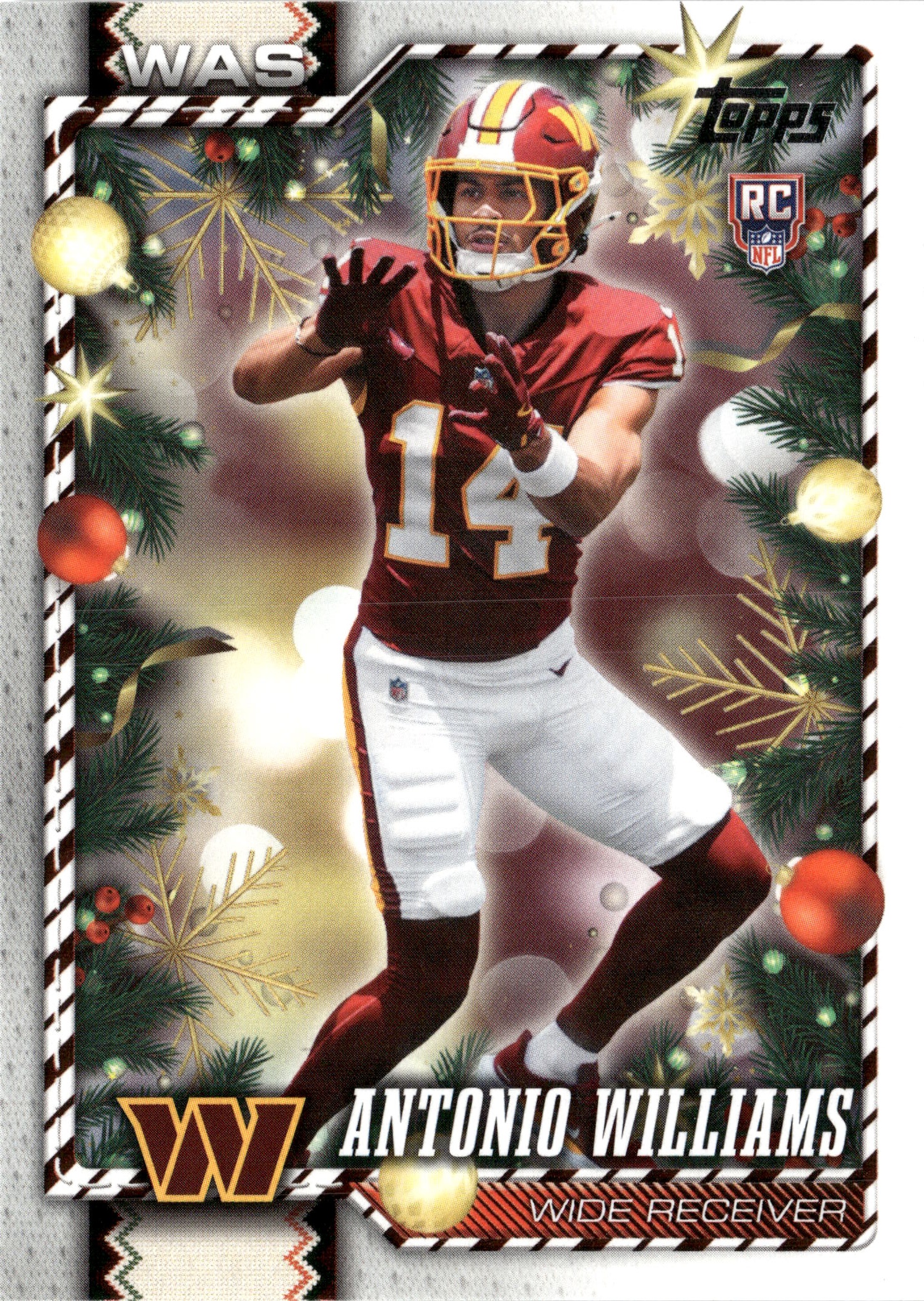 2026 Topps Holiday Antonio Williams graded slab