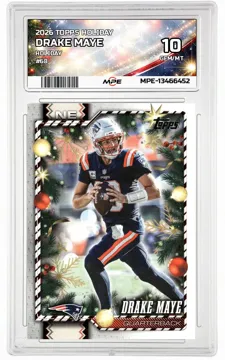 2026 TOPPS HOLIDAY HOLIDAY #68 DRAKE MAYE MPE 10 GEM/MT — graded card up for auction