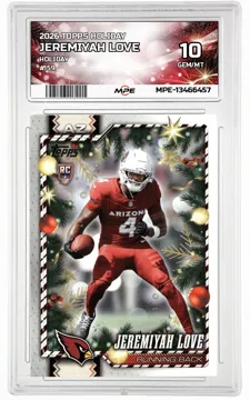 2026 TOPPS HOLIDAY HOLIDAY #159 JEREMIYAH LOVE MPE 10 GEM/MT — graded card up for auction