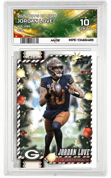 2026 TOPPS HOLIDAY HOLIDAY #38 JORDAN LOVE MPE 10 GEM/MT — graded card up for auction