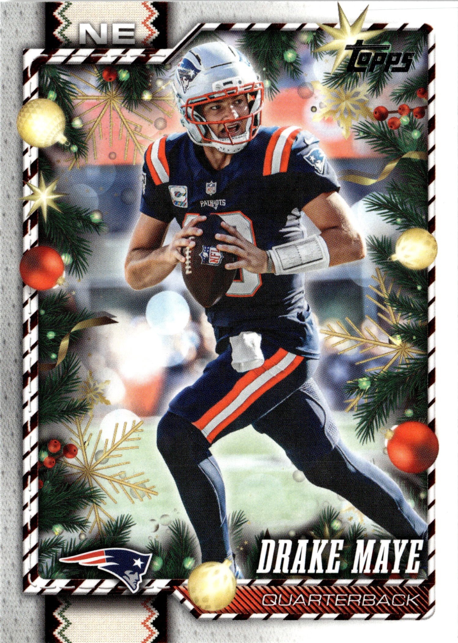 Drake Maye graded slab