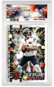2026 TOPPS HOLIDAY HOLIDAY #16 CALEB WILLIAMS MPE 9 MINT — graded card up for auction