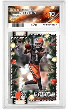 2026 TOPPS HOLIDAY HOLIDAY #173 KC CONCEPCION MPE 10 GEM/MT — graded card up for auction