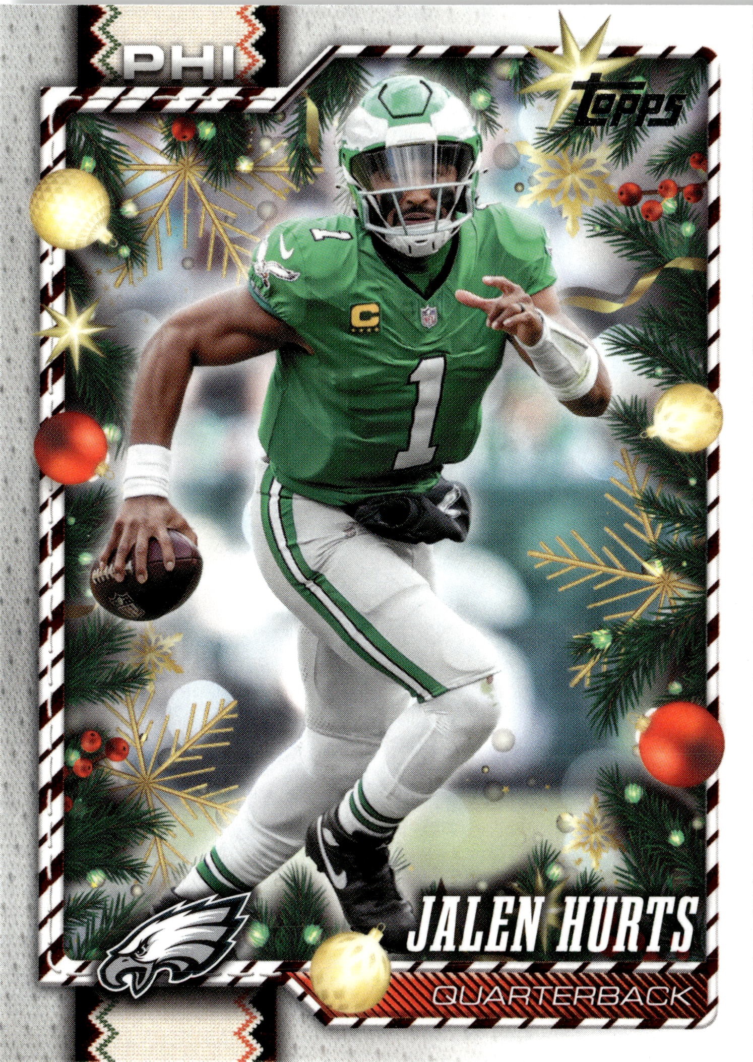 Jalen Hurts graded slab