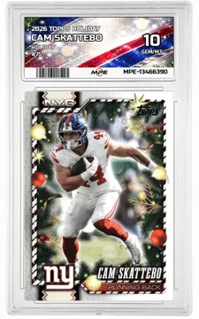 2026 TOPPS HOLIDAY HOLIDAY #75 CAM SKATTEBO MPE 10 GEM/MT — graded card up for auction