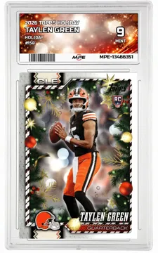 2026 TOPPS HOLIDAY HOLIDAY #158 TAYLEN GREEN MPE 9 MINT — graded card up for auction