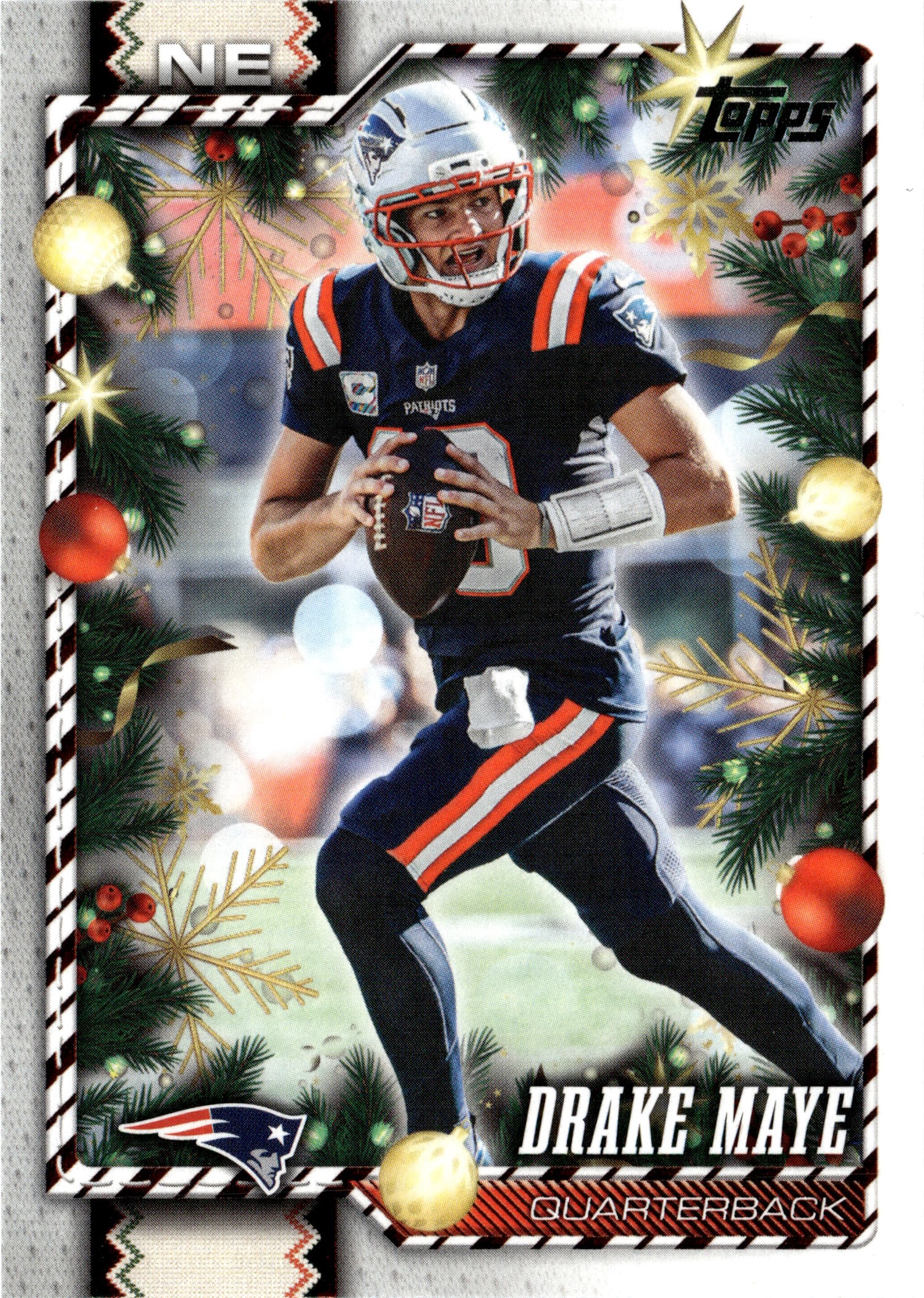 Drake Maye graded slab