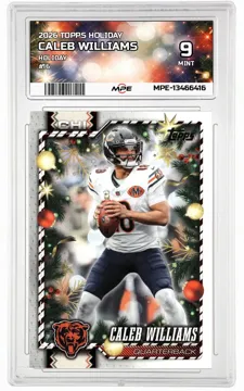2026 TOPPS HOLIDAY HOLIDAY #16 CALEB WILLIAMS MPE 9 MINT — graded card up for auction