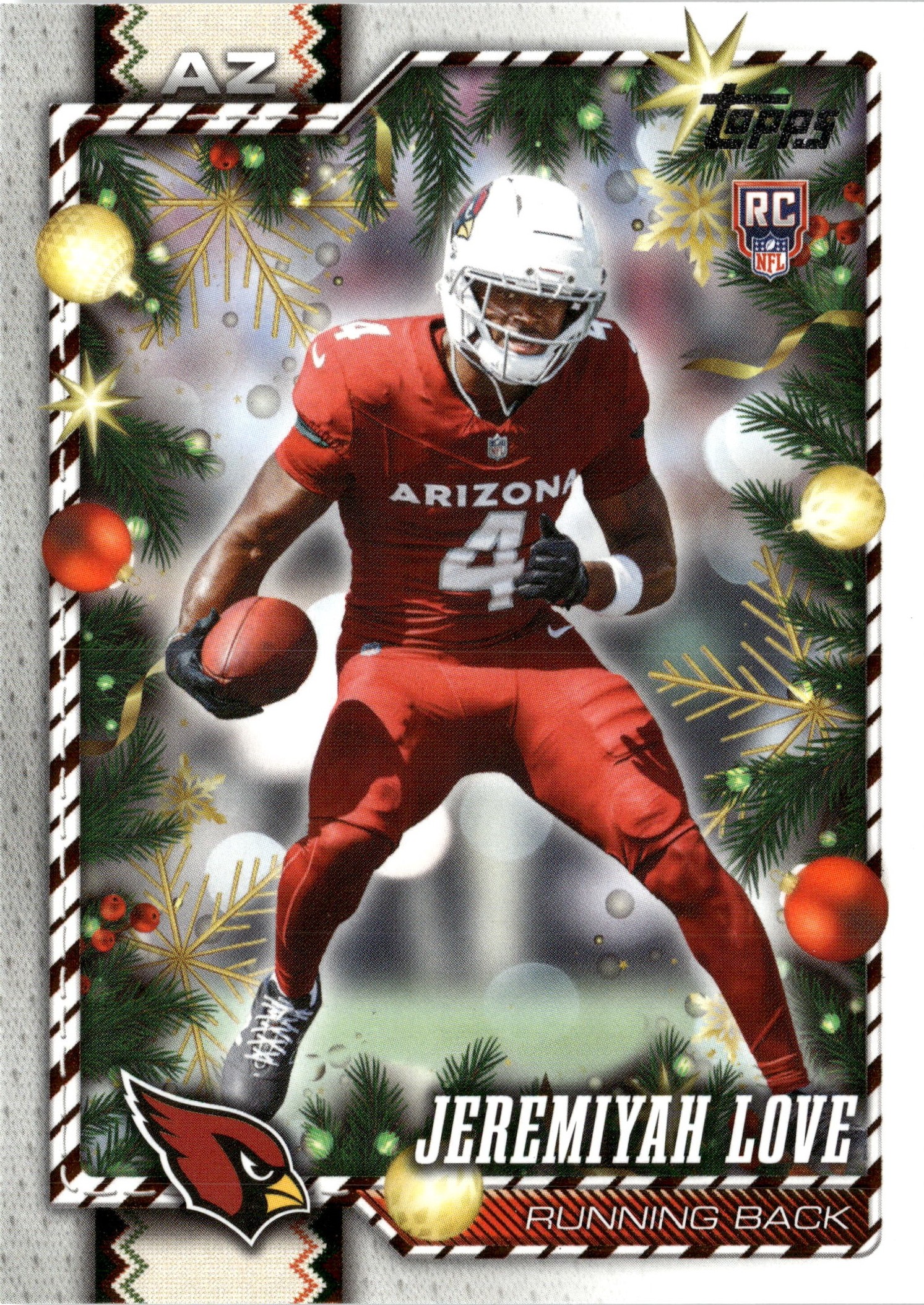 2026 Topps Holiday Jeremiah Love graded slab